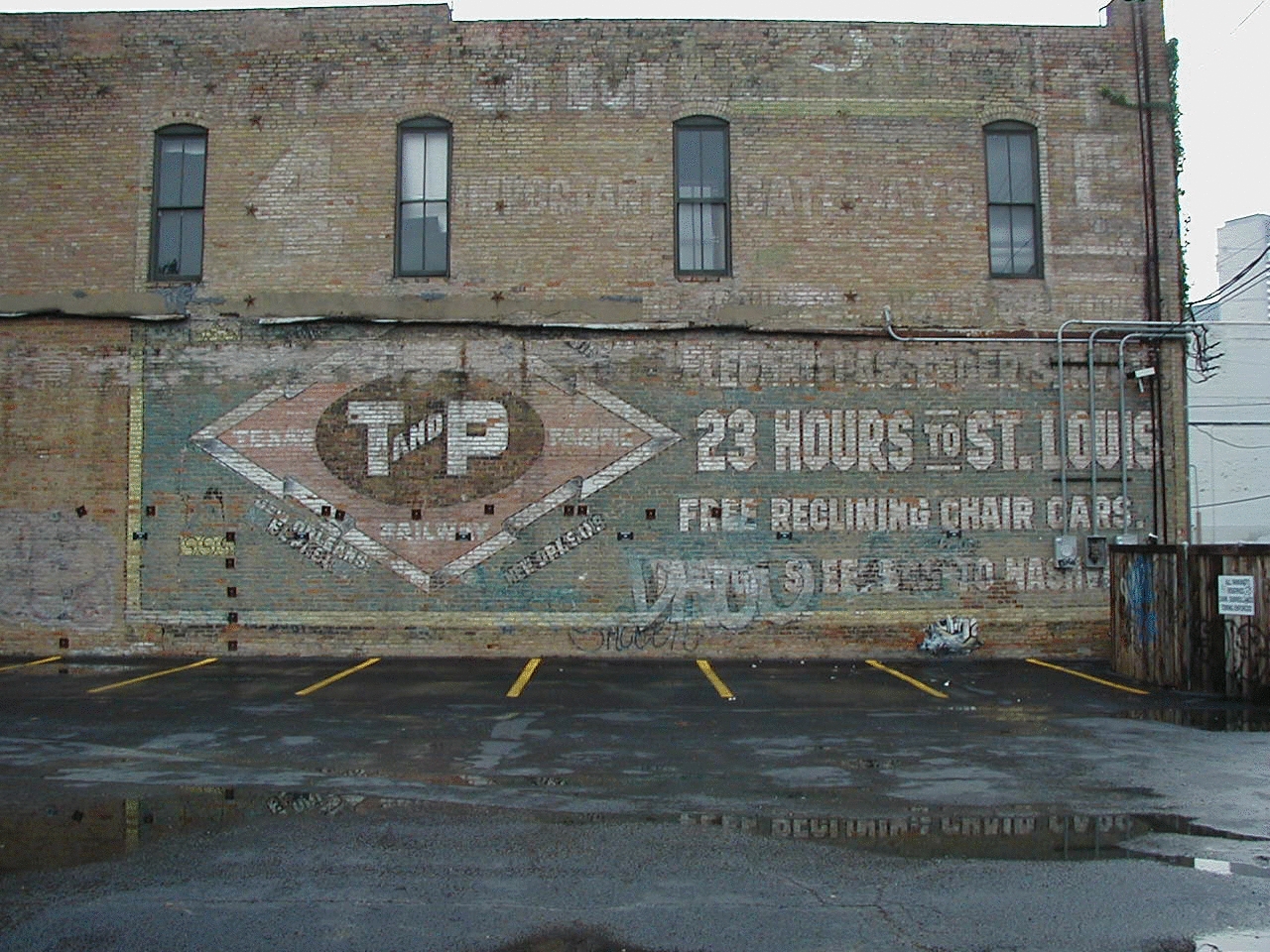 Painted Wall - 2528 Elm Street