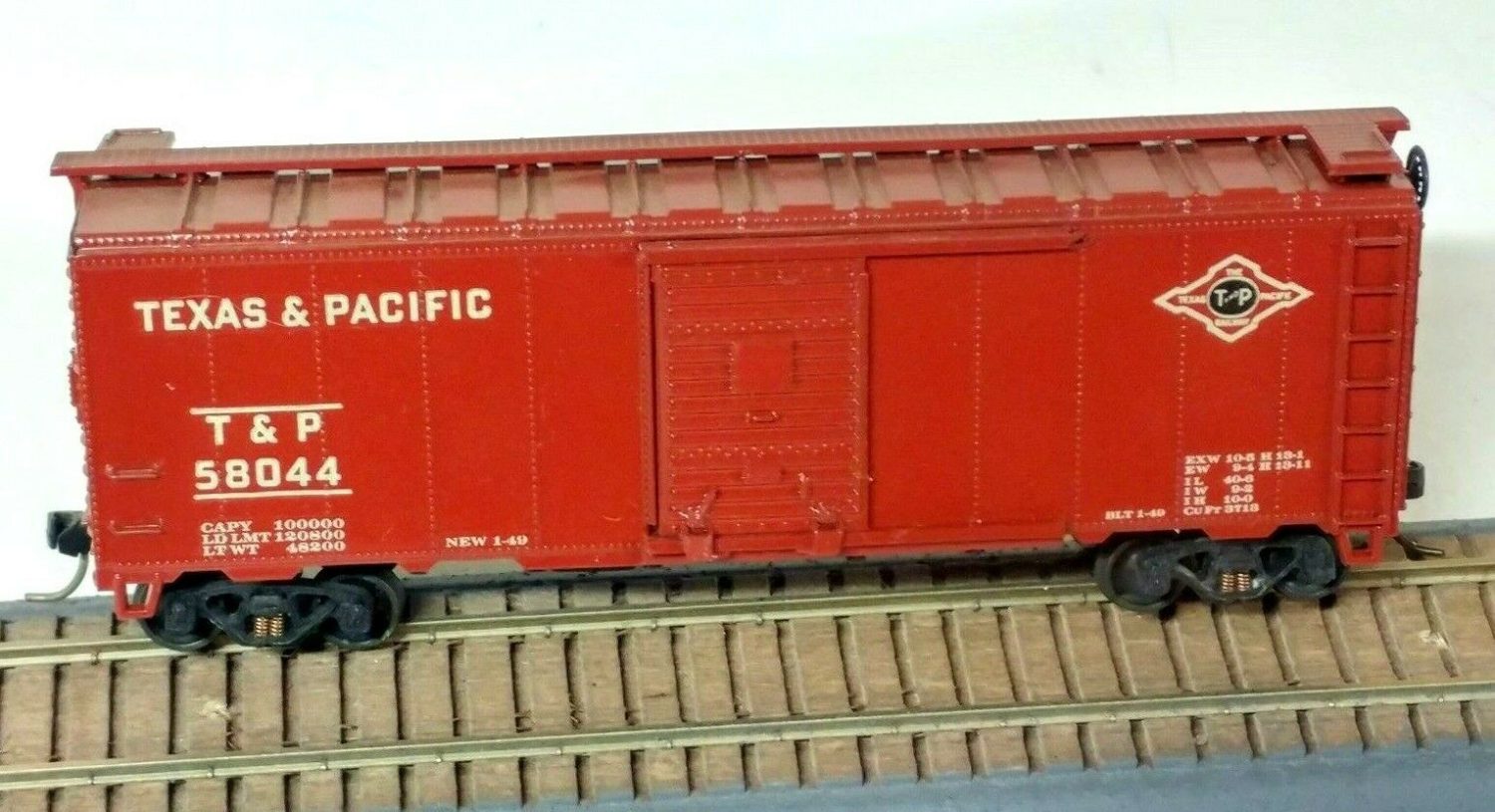 Athearn Kar-Line T&P 40'  Box Car  #58044