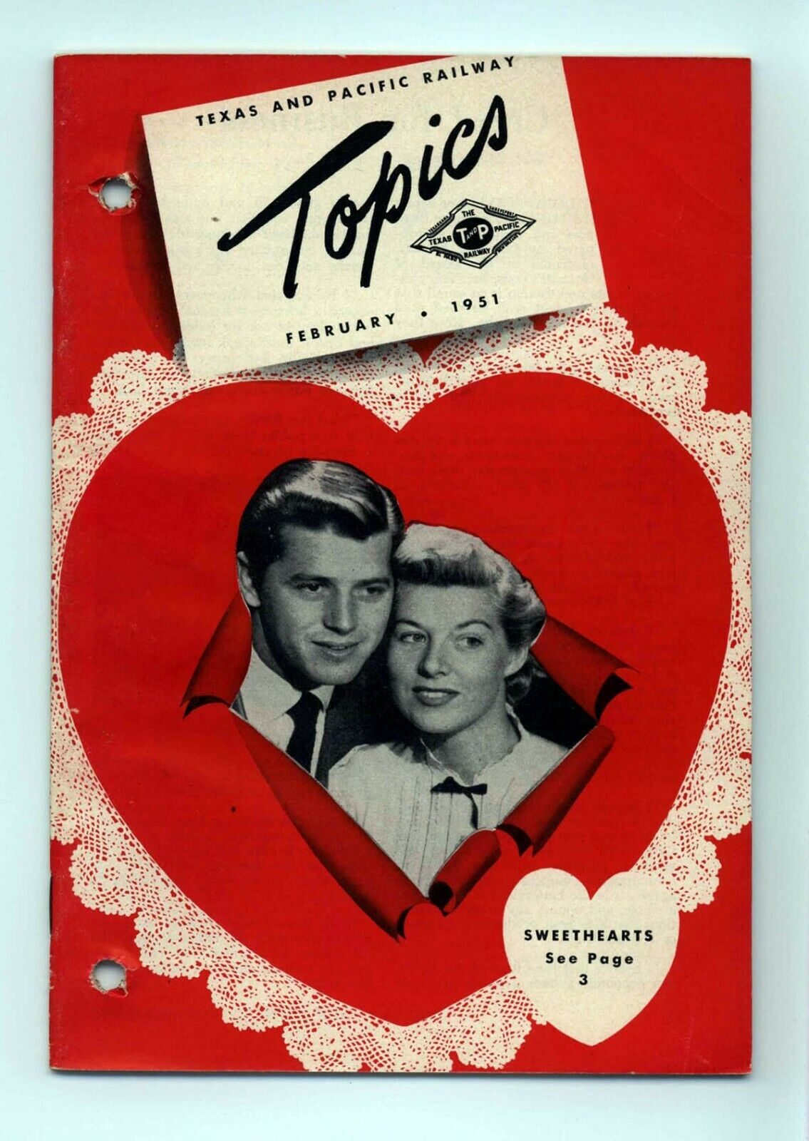 Texas & Pacific Railroad "Topics" February 1951