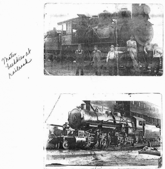 TWO T&P TRAIN PHOTOS J. R. CONROY AND PEERS