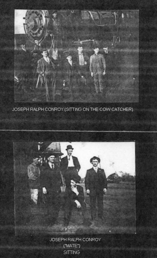TWO T&P TRAIN PHOTOS J. R. CONROY AND PEERS