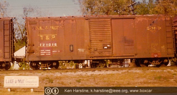 40' Single Door Boxcar, 121016