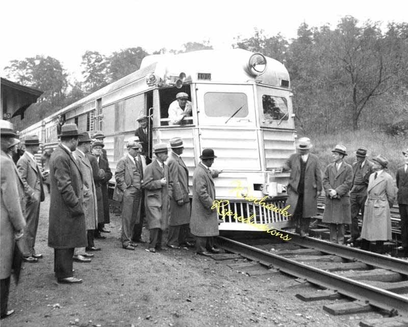 T&P Budd-Michelin with Trailer #150