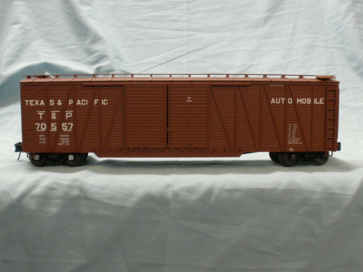Atlas O Texas & Pacific, DD Boxcar #70557