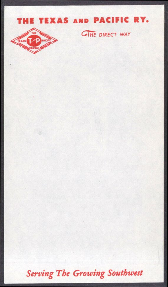 Note paper c1950s