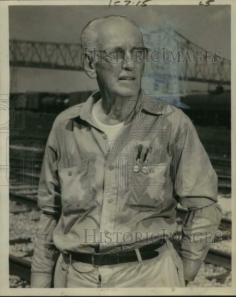 Michael J. Zimmerman, Texas & Pacific Railroad Employee c1961