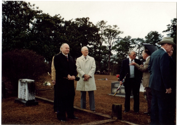 RAILROAD MEN AT FUNERAL OF EE WEBB