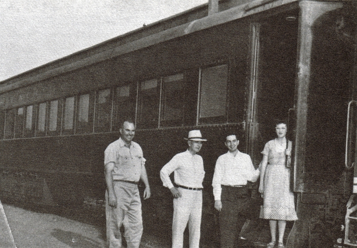 Last Passenger Train #31 Through Bonham