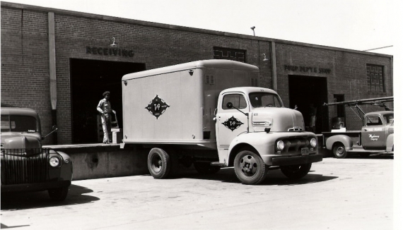 Texas & Pacific delivery truck