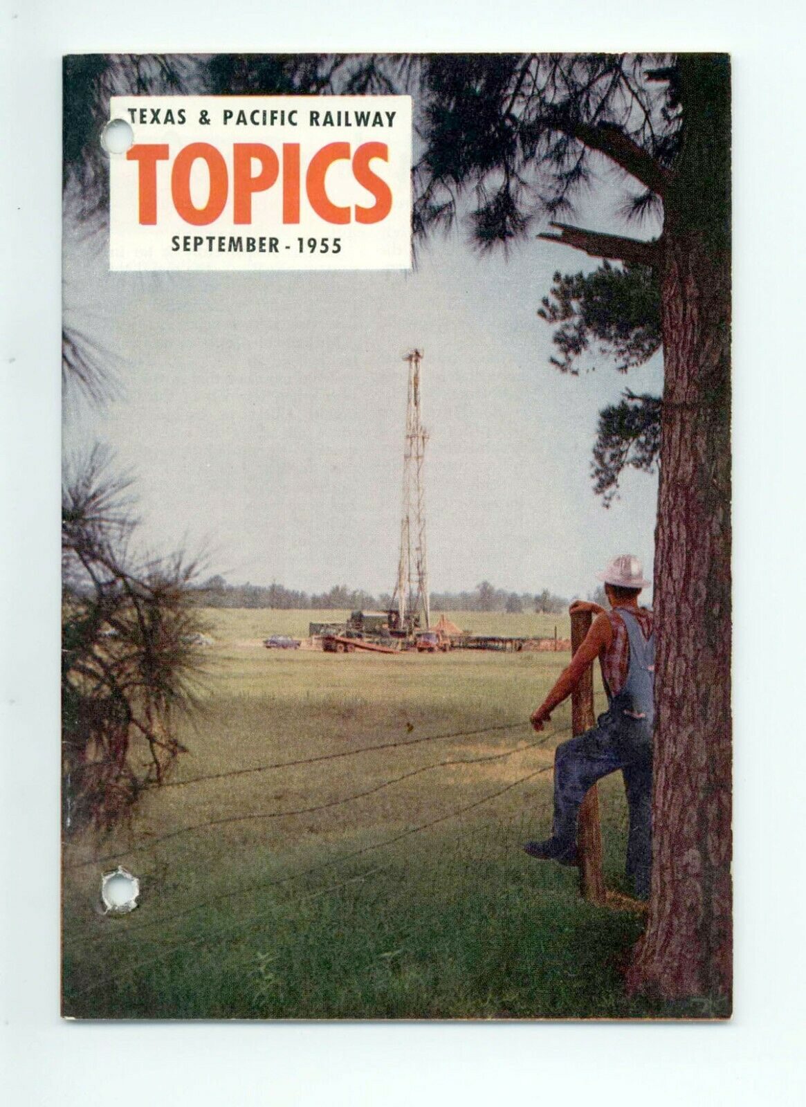 Texas & Pacific Railroad "Topics" September 1955