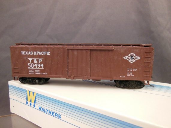 WALTHERS T&P WOOD 40' BOX CAR #50494