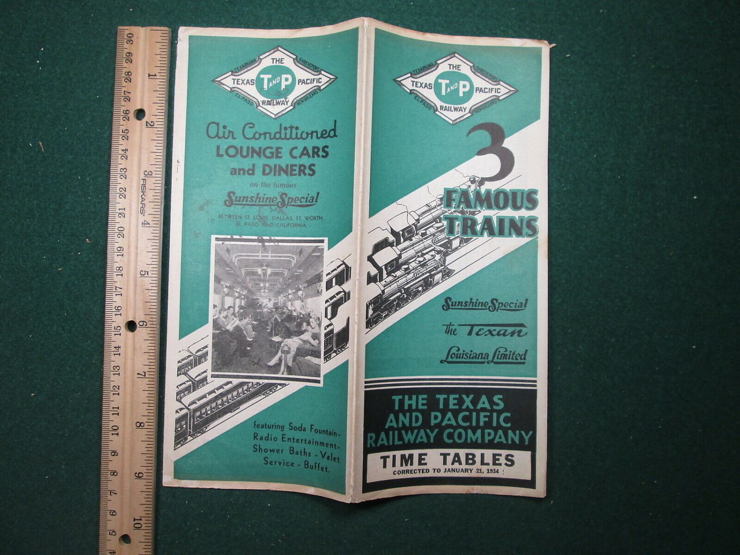 1934 Timetable