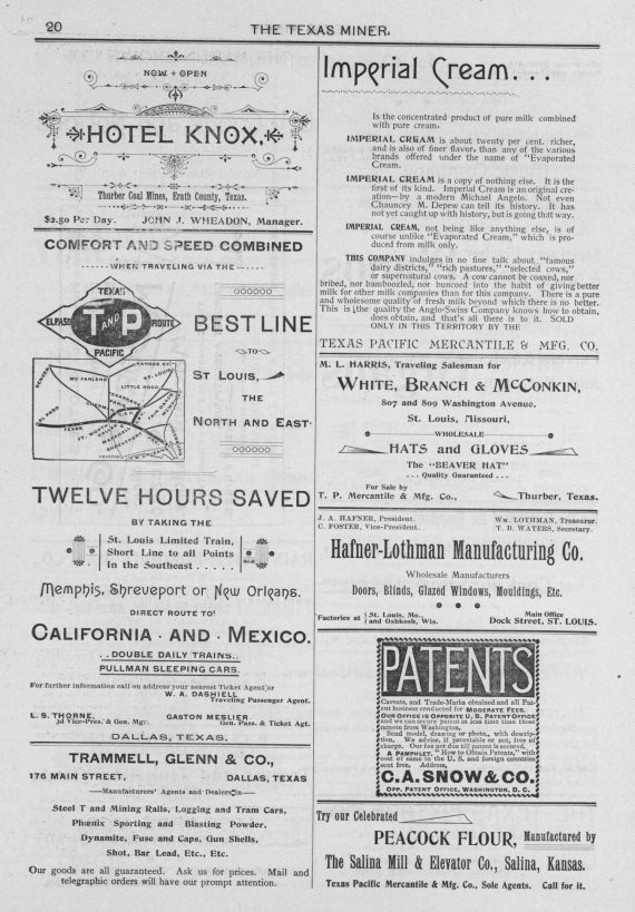 The Texas Miner, Volume 2, Number 5, February 16, 1895