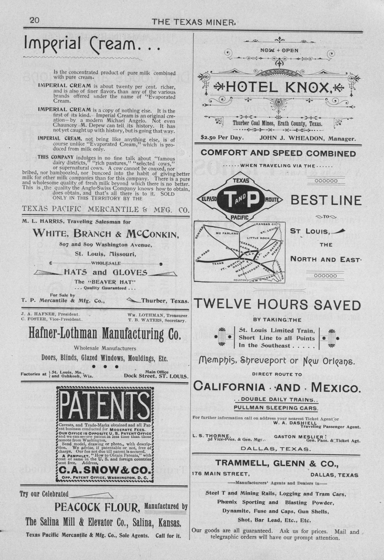 The Texas Miner, Volume 2, Number 11, March 30, 1895