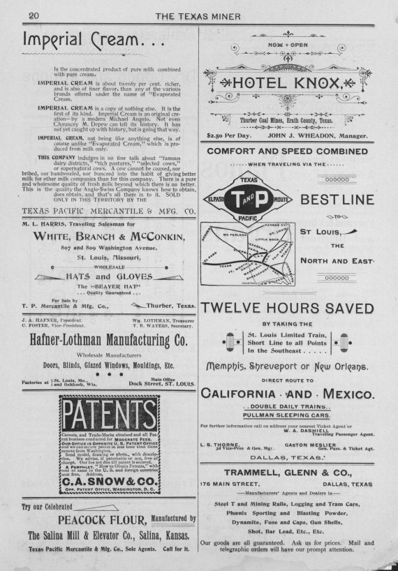 The Texas Miner, Volume 2, Number 13, April 13, 1895