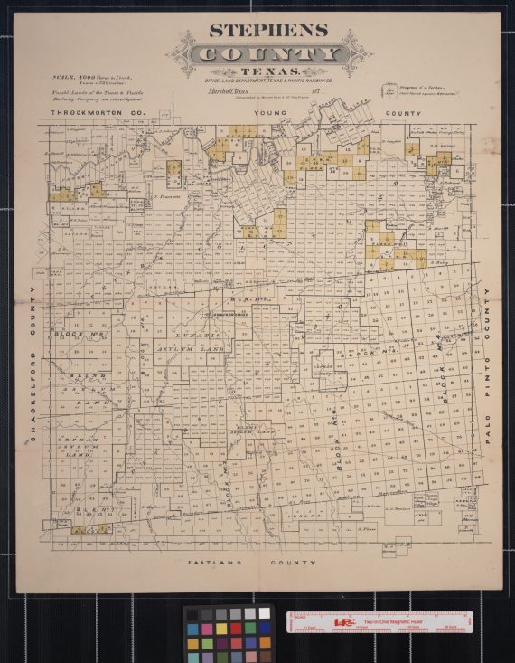 Stephens County, Texas.