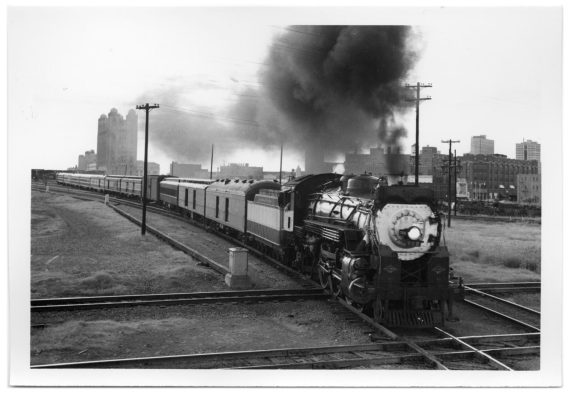 The "Louisisana Limited" leaving Fort Worth, Texas