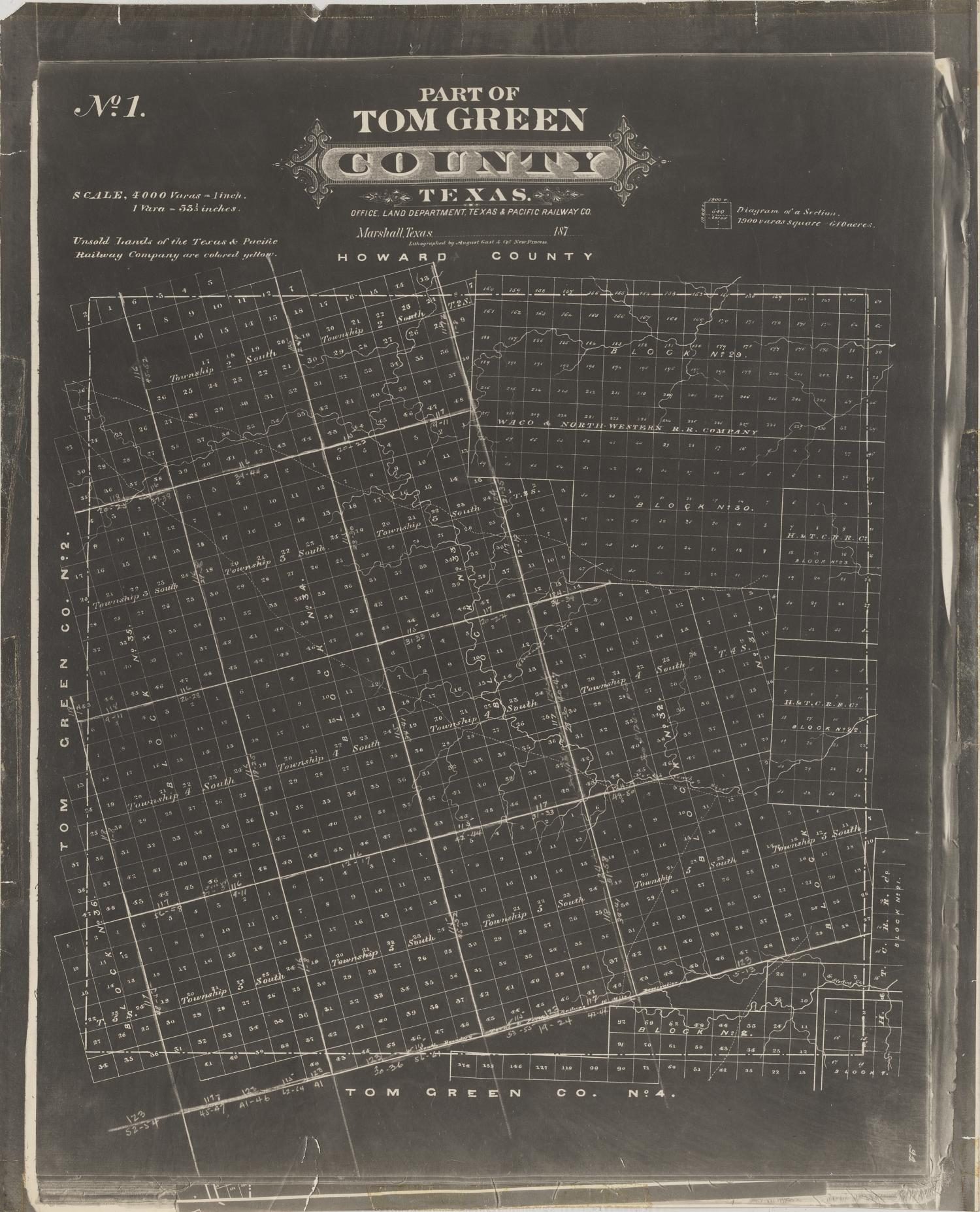 Part of Tom Green County, Texas No. 1