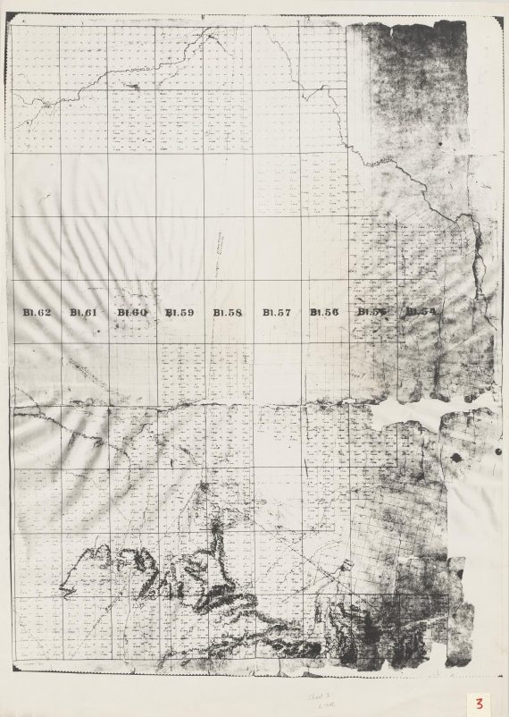 Map of the Texas and Pacific RY Reserve West of the Pecos River 1.