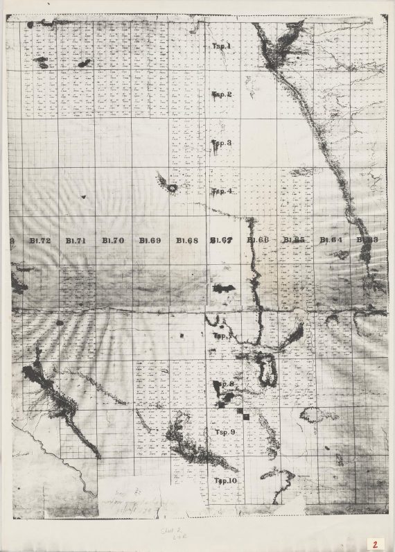 Map of the Texas and Pacific RY Reserve West of the Pecos River 2.