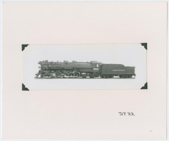 Train Engine #600 and Car