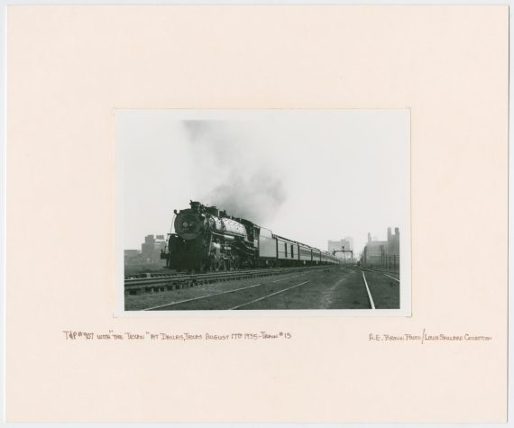 Train Engine #907 and Cars