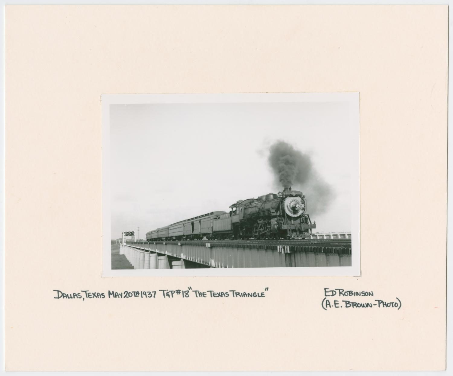 Train Engine #703 and Cars