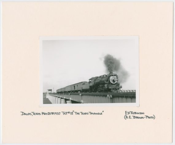 Train Engine #703 and Cars
