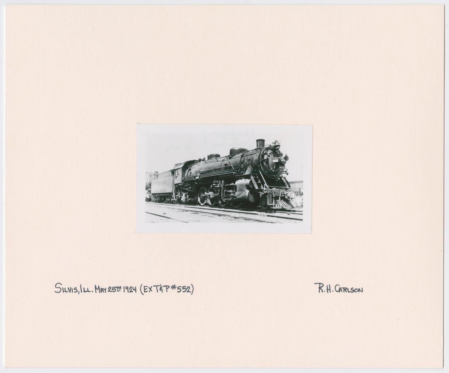 Train Engine and Car - Silvis, Illinois