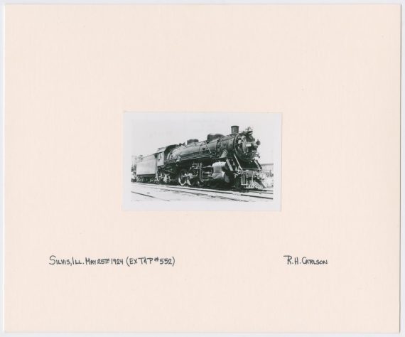 Train Engine and Car - Silvis, Illinois