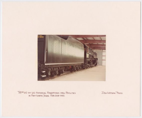 Train #610 Engine and Car