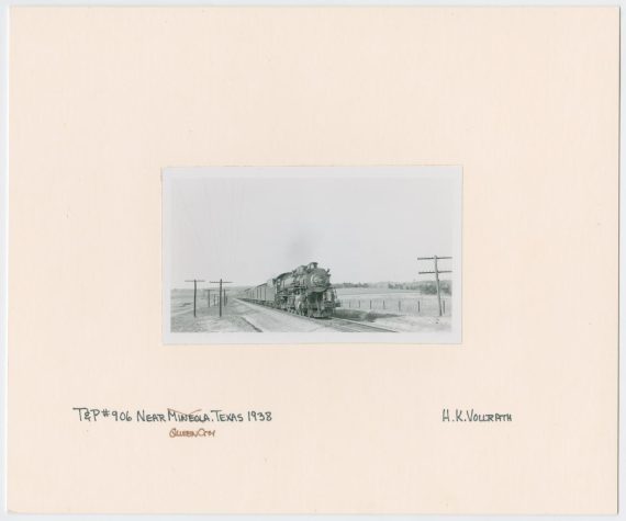 Train Engine #906 and Cars
