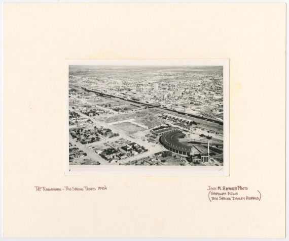 Aerial Photo of Big Springs, Texas #2