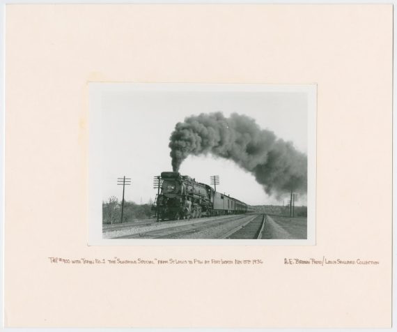 Train Engine #900 and Cars - Fort Worth, Texas