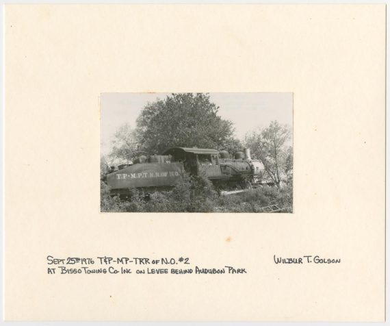 Train Engine #2 and Car at Bisso Towing Co. Inc