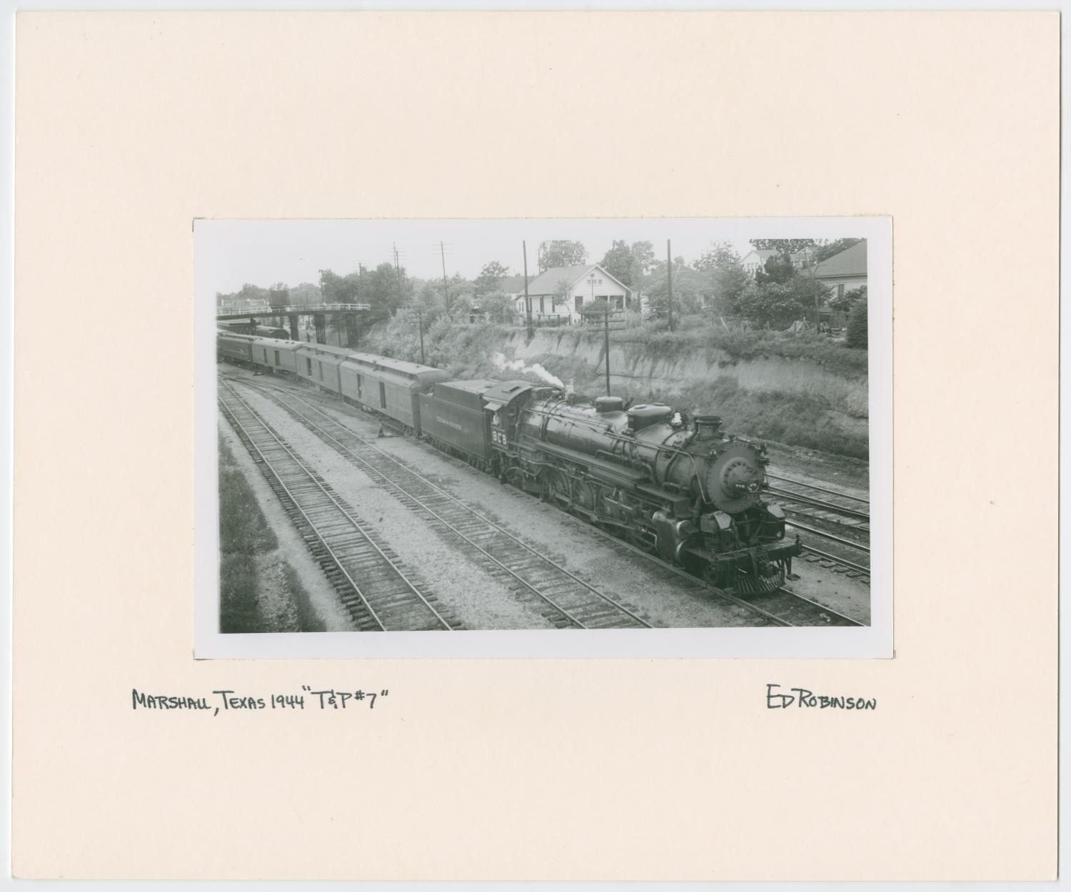 Train Engine #908 and Cars