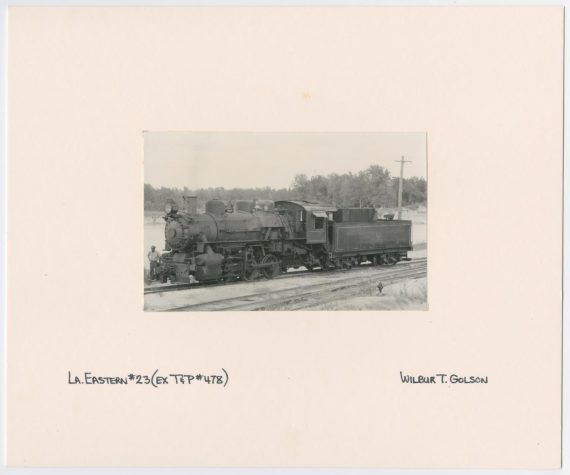 Man Next to Train #23