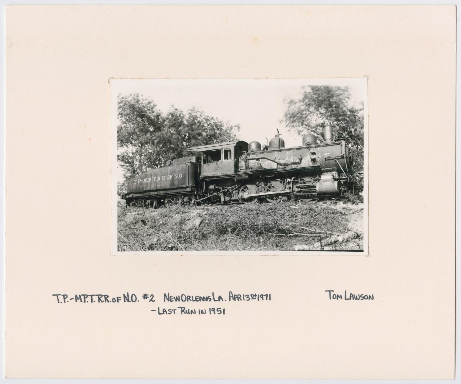 Train Engine #2 and Car