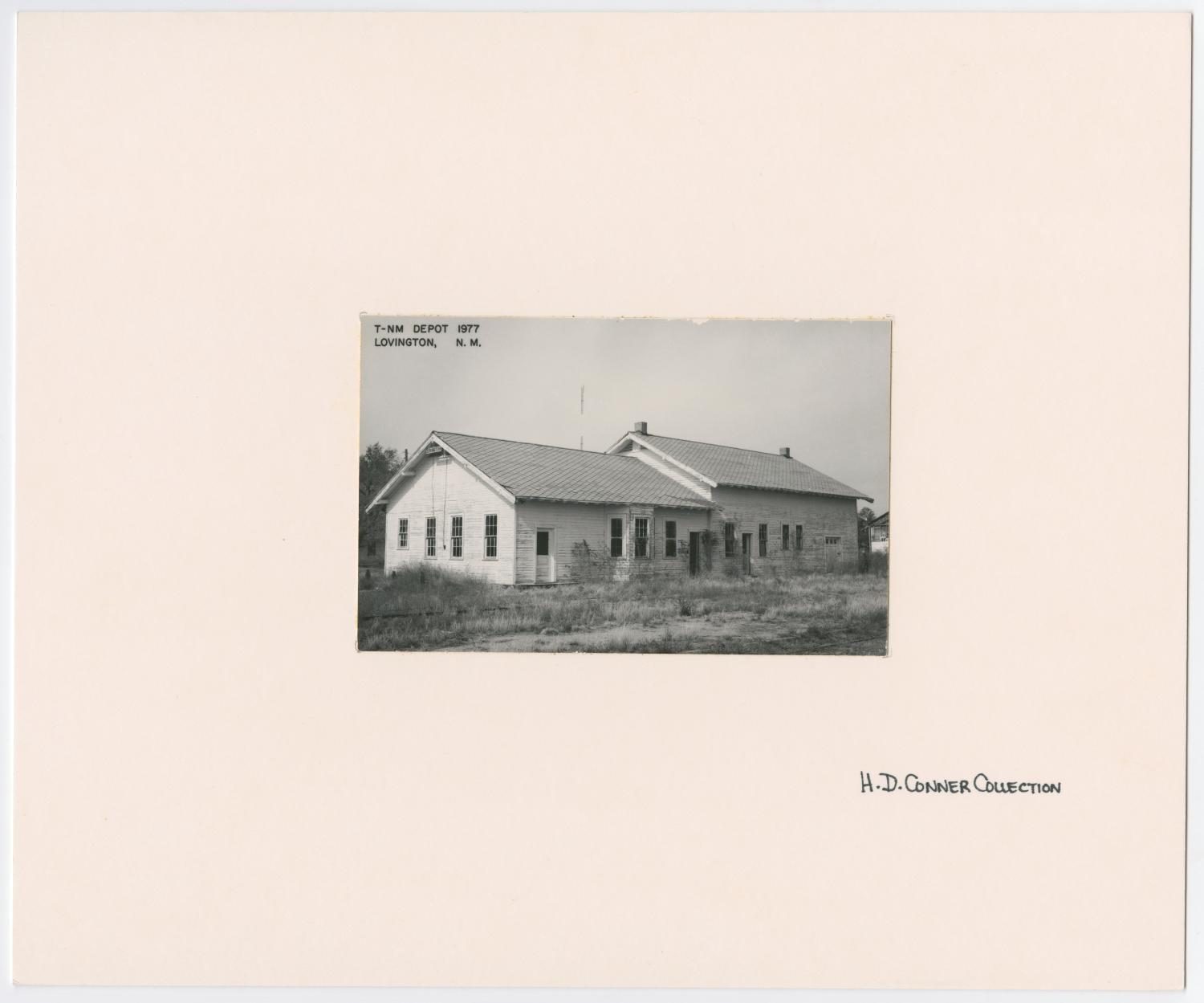 Train Depot in Lovington, New Mexico