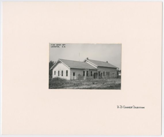 Train Depot in Lovington, New Mexico