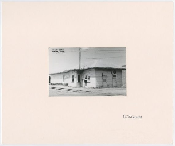 Train Depot in Winters, Texas
