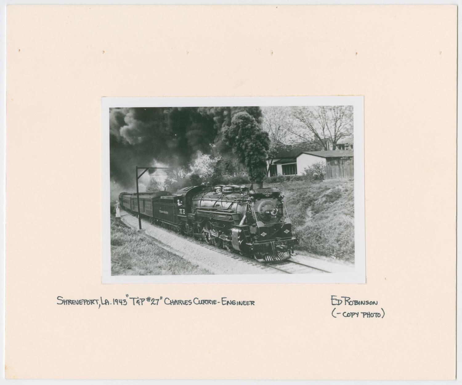 Train Engine #702 and Cars