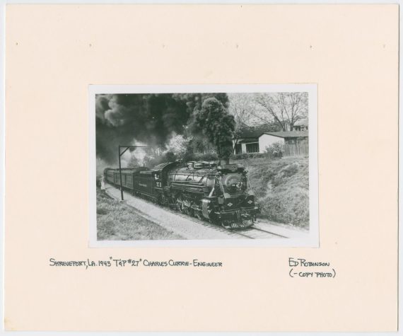Train Engine #702 and Cars