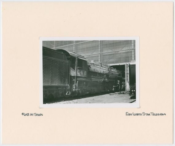 Train Engine #648 and Car