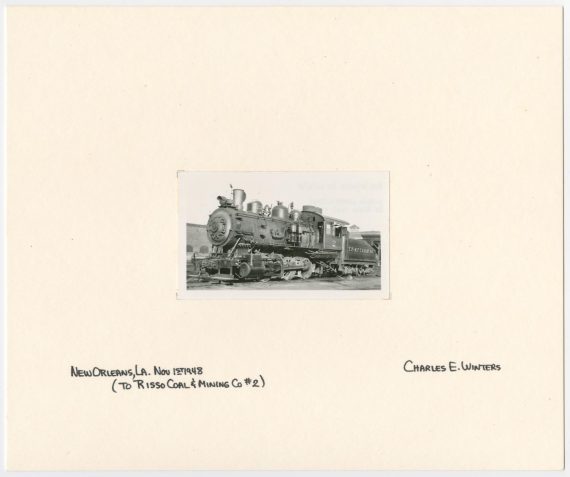 Train Engine #2 and Car - New Orleans