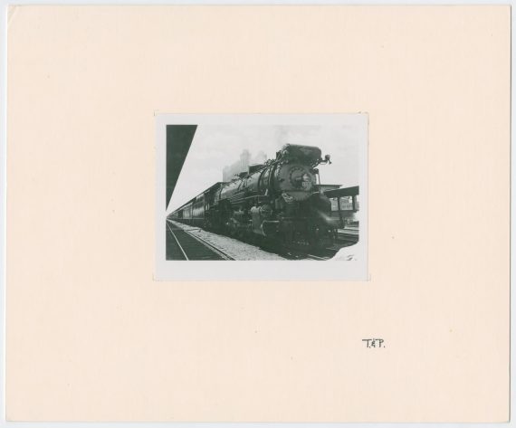 Train Engine #900 and Cars