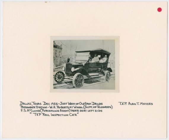 T&P Rail Inspection Car