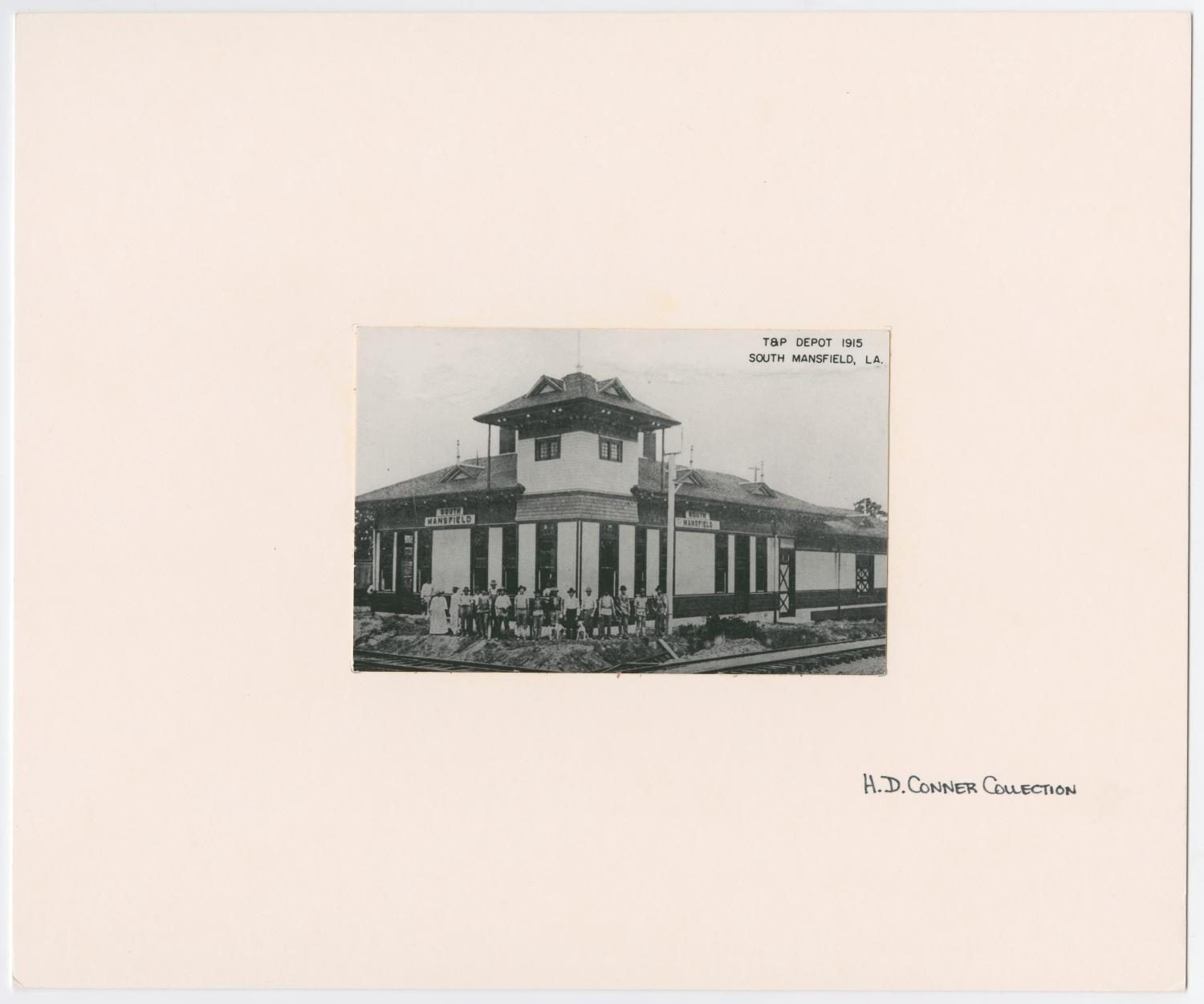 Train Depot in South Mansfield, Louisiana