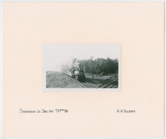Train Engine #721 and Cars