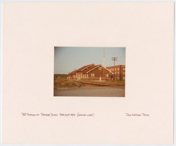 Train Depot in Ranger, Texas